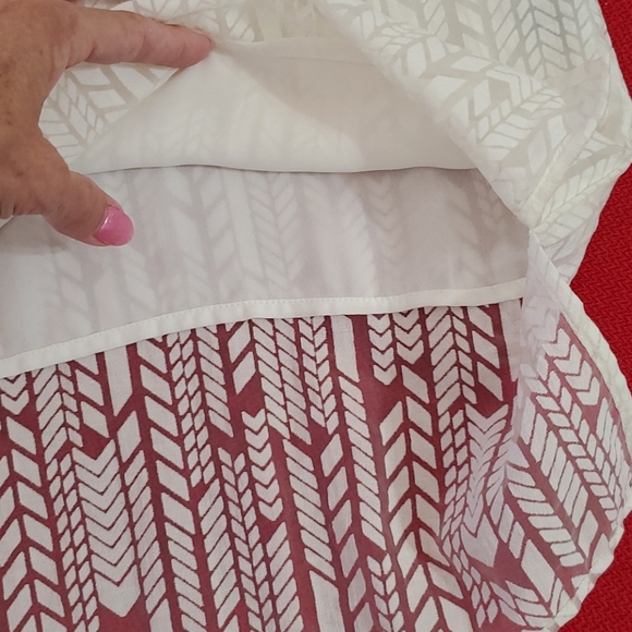 VINCE CAMUTO 'Graphic Illusion' New Ivory NWT sz.2 - Picture 7 of 16